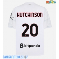 Camisa de time de futebol AC Milan Omari Hutchinson #20 Replicas 2º Equipamento 2026-27 Manga Curta